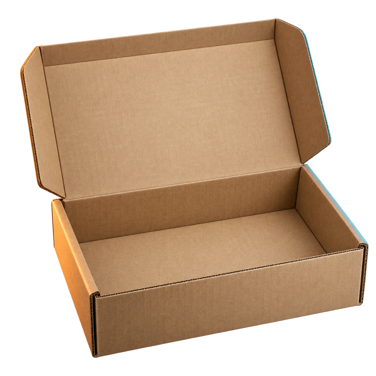 Open kraft collector box
